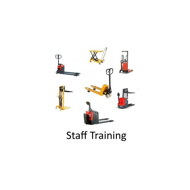 Semi Electric Stacker SPN1035A - Adjustable Straddle Legs