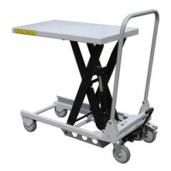 Aluminium Mobile Scissor Lift Table 150KG