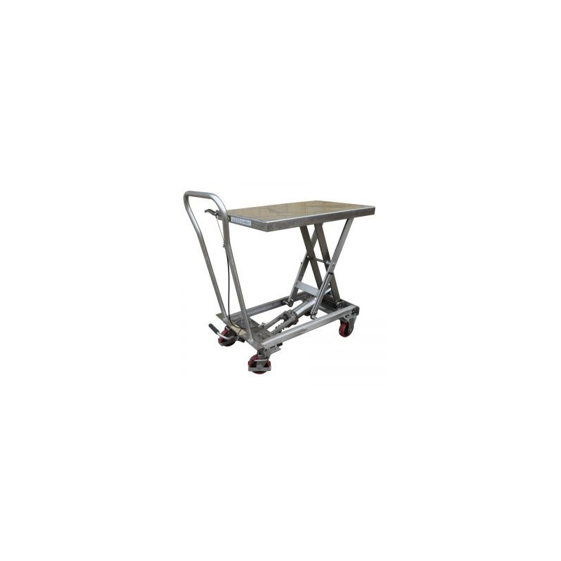 Stainless Steel Mobile Scissor Lift Table BSL10SS 100KG