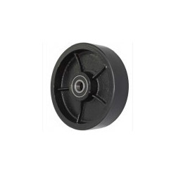 PT Steer Wheel Black PU (Cast Core) Ø200mm x 50mm x 20mm Bore