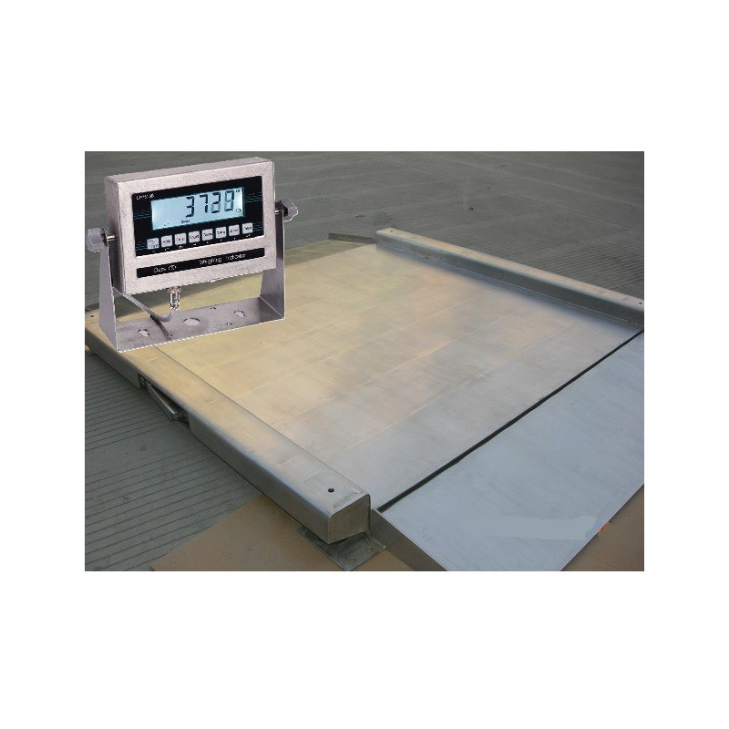 Walkthrough Platform WALKA12SS1212 Stainless Steel 1200mm x 1200mm 500KG - 3000KG