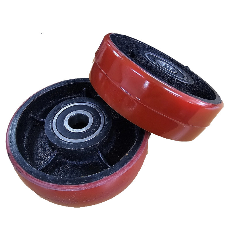 Scissor Lift Table - Ø125mm x 40mm x 17mm Wheel (Core Metal)