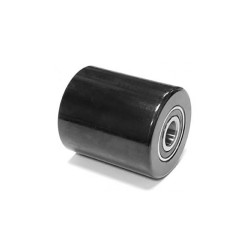 PT Load Rollers Black Polyurethane Ø80 x 70 x 20mm Core with Bearings