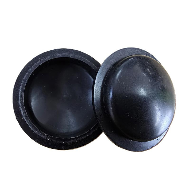 Black Wheel Caps (Pack of 2)