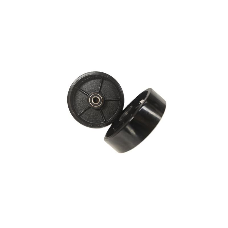 PT Steer Wheel Black PU (Cast Core) Ø200mm x 50mm x 20mm Bore (Pack of 2)