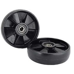 PT Steer Wheel Black Nylon Ø180mm x 50mm x 20mm Bore (Pack of 2)