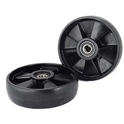 PT Steer Wheel Black Nylon Ø200mm x 50mm x 20mm Bore (Pack of 2)