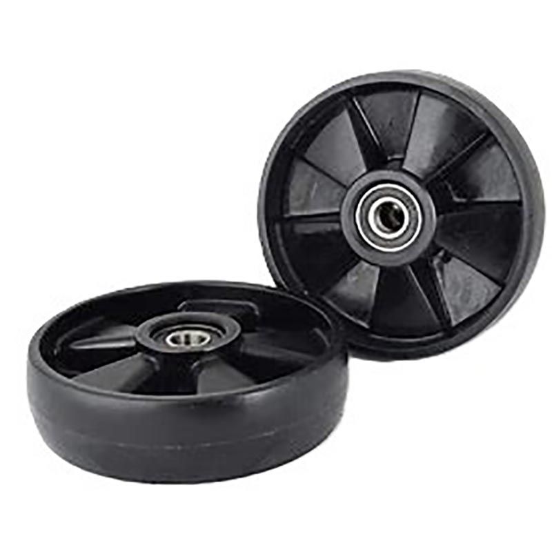 PT Steer Wheel Black Nylon Ø200mm x 50mm x 20mm Bore (Pack of 2)