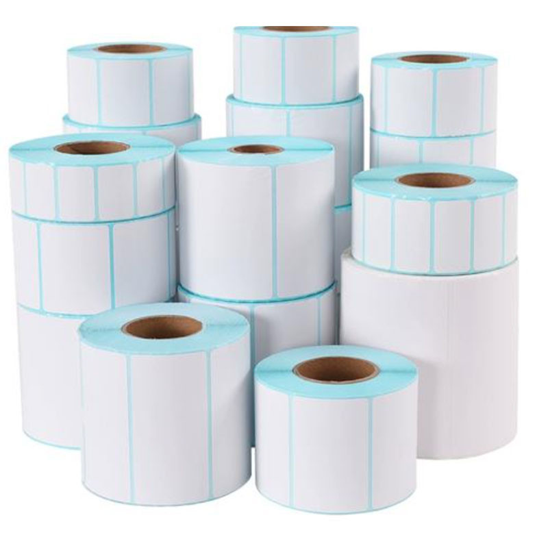 Thermal Label Rolls 20 labels size 55mm x 40mm for NDPYP, BFC Pallet Truck Scales and LP range of pallet scales